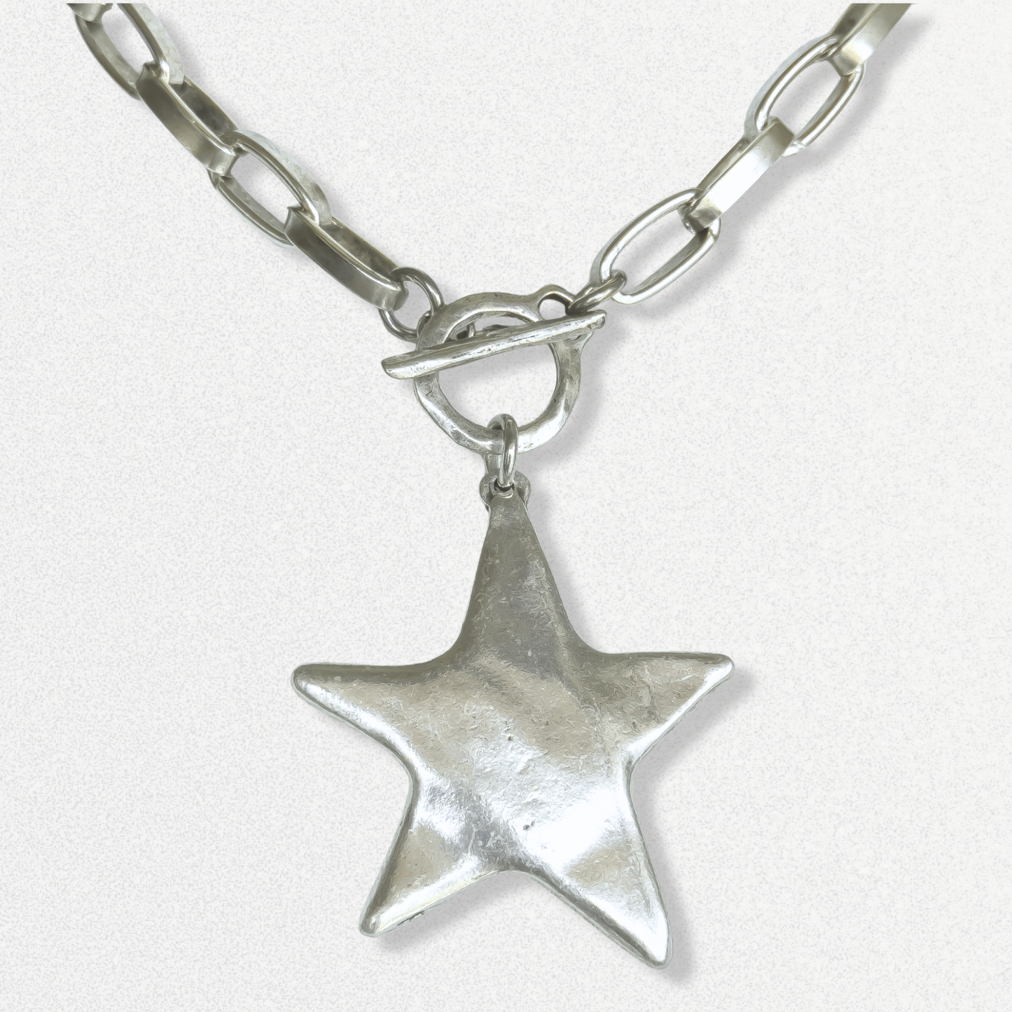 Silver Star Necklace