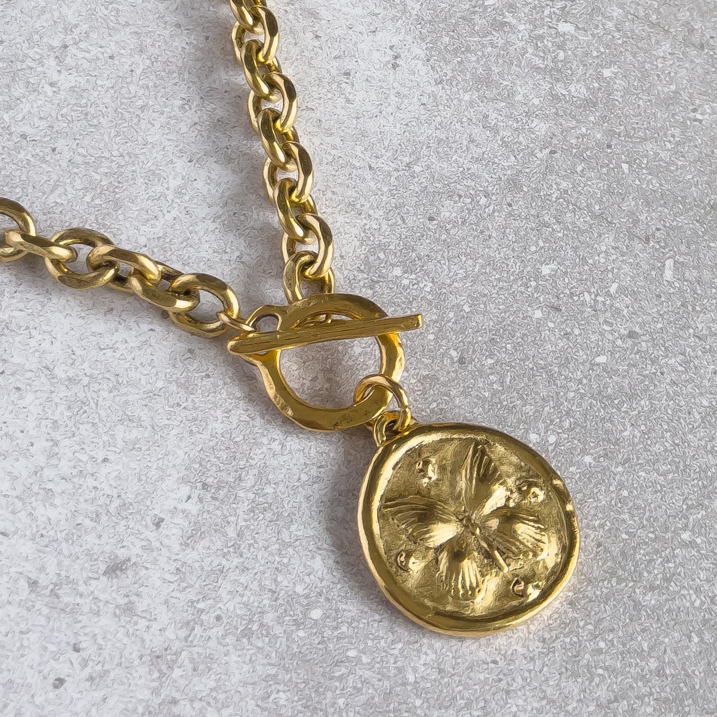 Antique Butterfly Necklace