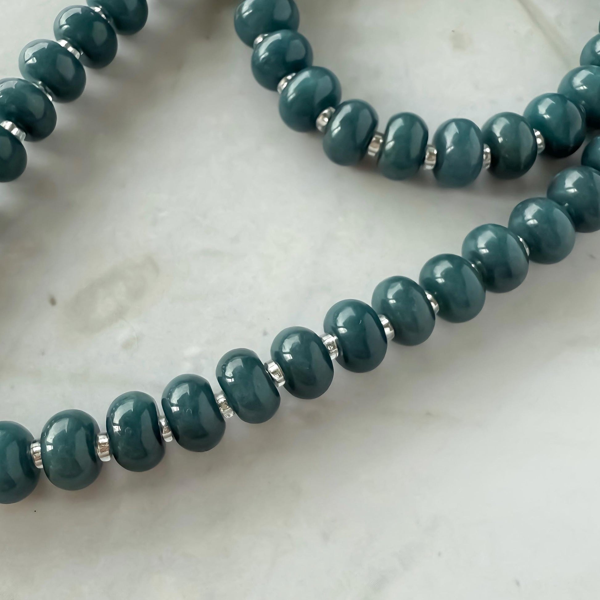 Blue Sardine Necklace